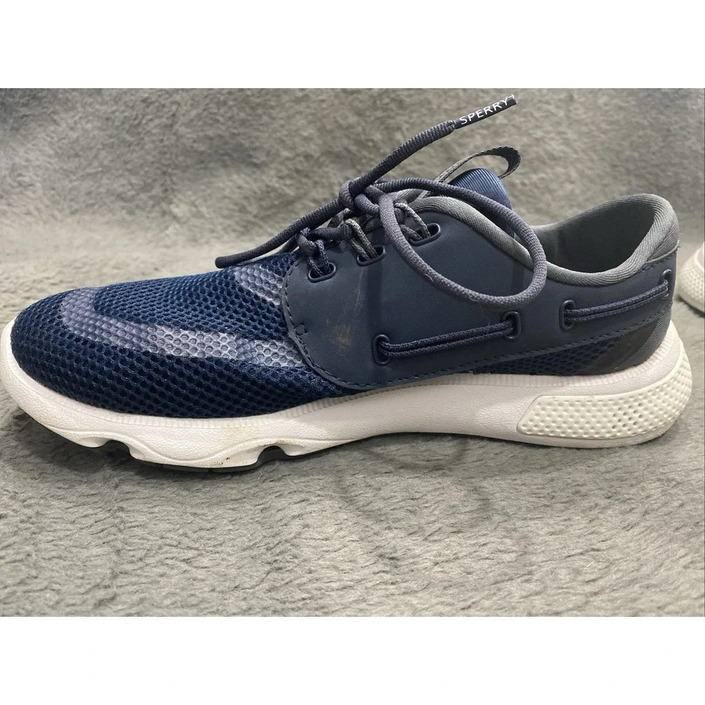 Sperry 7 Seas 3 Eye Women's Boat Shoes Size‎ 7.5 Navy Nautical